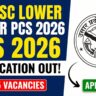 UPSSSC Lower PCS Notification 2026 Out — 2285 Posts, Apply Online, Eligibility & Syllabus