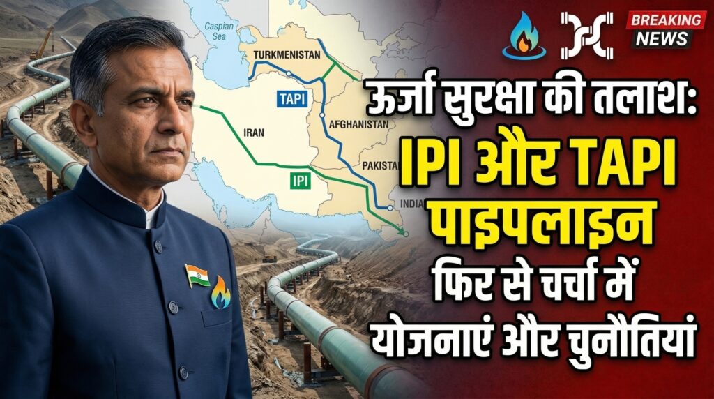 IPI vs TAPI Pipeline: India’s Energy Security and Strategic Implications