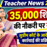 बिहार के 35 हजार शिक्षकों की नौकरी पर संकट, जानिए किस पर हो सकती है कार्रवाई